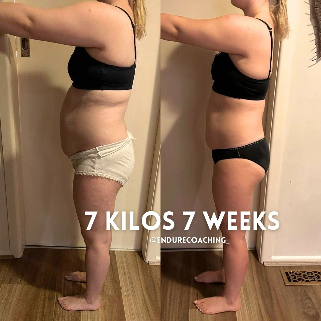 7 Kg's 7 Weeks's transformation 1